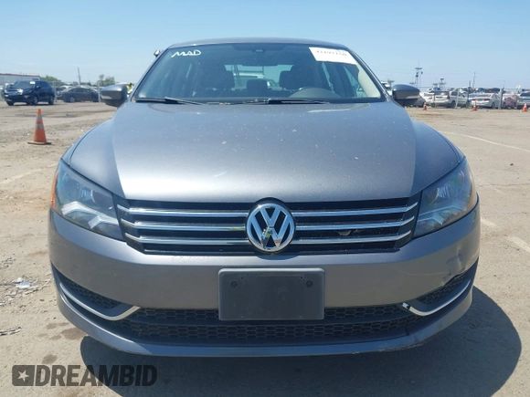 2014 Volkswagen Passat S with VIN 1VWAT7A30EC025433, listed as a IAAI auction lot 42197150 with 141,276 mi miles and . Bid and sale history available at DreamBid. Image 6.