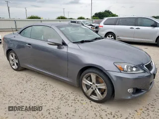 2012 Lexus IS 350 C с VIN JTHFE2C20C2507458, выставлен на аукционе Copart как лот 58151625 с пробегом 65 771 миль миль и Списание • Salvage title. История ставок и продаж доступна на DreamBid. Изображение 4.