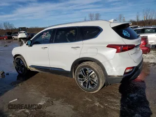 2020 Hyundai Santa Fe Limited with VIN 5NMS5CAA6LH273208, listed as a Copart auction lot 87245304 with 57,534 mi miles and Salvage Title. Bid and sale history available at carsss.com. Image 2.
