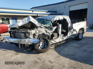 2020 Chevrolet Silverado 1500 LT with VIN 1GCRYDED5LZ141911, listed as a Copart auction lot 44265545 with Not Provided miles and Salvage Title. Bid and sale history available at DreamBid. Image 1.