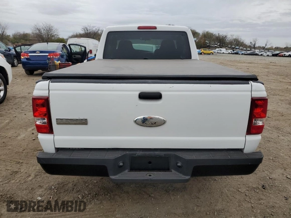 2008 Ford Ranger XL with VIN 1FTYR14U18PA46502, listed as a Copart auction lot 80719084 with 132,019 mi miles and Salvage Title. Bid and sale history available at carsss.com. Image 6.