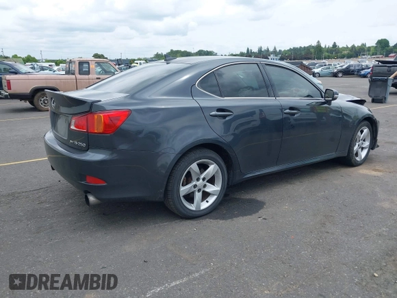 2010 Lexus IS 250 with VIN JTHCF5C29A5038612, listed as a IAAI auction lot 42257923 with 146,995 mi miles and . Bid and sale history available at DreamBid. Image 4.