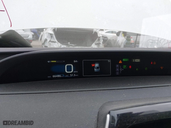 2016 Toyota Prius Four with VIN JTDKARFU3G3017761, listed as a IAAI auction lot 41829610 with 66,486 mi miles. Bid and sale history available at carsss.com. Image 7.