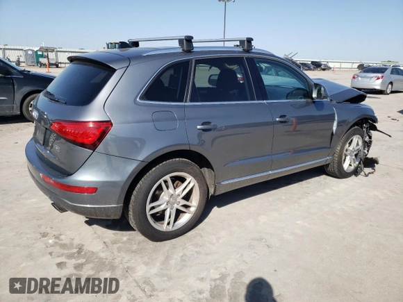 2014 Audi Q5 Premium Plus with VIN WA1LFAFP5EA024523, listed as a Copart auction lot 52365085 with 135,007 mi miles and Salvage Title. Bid and sale history available at carsss.com. Image 3.