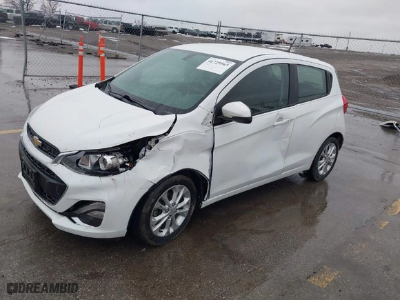2021 Chevrolet Spark 1LT with VIN KL8CD6SA4MC731117, listed as a IAAI auction lot 41729563 with 61,533 mi miles. Bid and sale history available at carsss.com. Image 19.