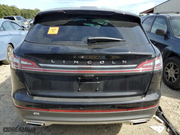 2023 Lincoln Nautilus Standard with VIN 2LMPJ8J9XPBL05778, listed as a Copart auction lot 69365874 with NaN miles and Salvage Title. Bid and sale history available at carsss.com. Image 6.
