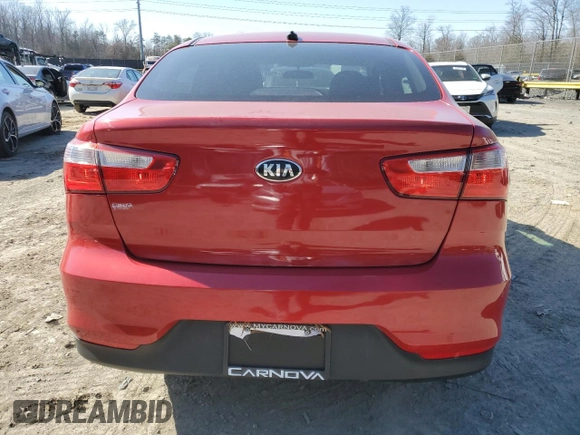 2017 Kia Rio LX with VIN KNADM4A32H6099125, listed as a Copart auction lot 45881665 with 59,999 mi miles and Salvage Title. Bid and sale history available at carsss.com. Image 6.