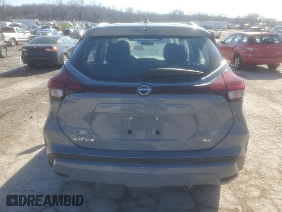 2024 Nissan Kicks SV with VIN 3N1CP5CVXRL554615, listed as a Copart auction lot 44043855 with 2,214 mi miles and Salvage Title. Bid and sale history available at carsss.com. Image 6.
