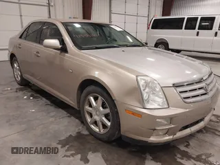 2005 Cadillac STS with VIN 1G6DC67A550224742, listed as a IAAI auction lot 41448030 with 152,149 mi miles. Bid and sale history available at carsss.com. Image 1.