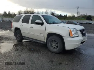 2012 GMC Yukon SLT with VIN 1GKS2DE00CR284687, listed as a Copart auction lot 46754465 with 123,346 mi miles and Salvage Title. Bid and sale history available at carsss.com. Image 4.