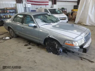 2003 Mercury Grand Marquis GS Convenience with VIN 2MEFM74W53X625634, listed as a Copart auction lot 45948525 with 94,224 mi miles and Salvage Title. Bid and sale history available at carsss.com. Image 4.