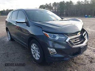 2018 Chevrolet Equinox LT with VIN 3GNAXJEV4JS564245, listed as a IAAI auction lot 41793485 with 105,179 mi miles. Bid and sale history available at carsss.com. Image 1.