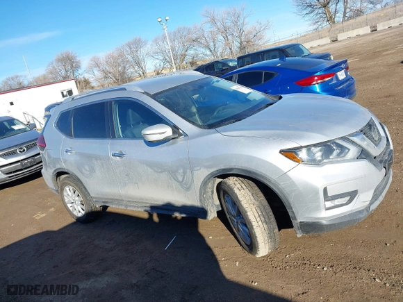 2018 Nissan Rogue S with VIN KNMAT2MV6JP581574, listed as a IAAI auction lot 41649291 with 53,934 mi miles. Bid and sale history available at carsss.com. Image 13.