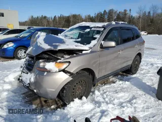 2007 Hyundai Santa Fe GL z VIN 5NMSG13E67H124723, wystawiony jako Copart lot #85953554 z przebiegiem 103 837 mil mil oraz Szkoda całkowita • Salvage title. Historia ofert i sprzedaży dostępna na DreamBid. Obrazek 1.