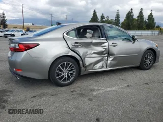 2017 Lexus ES with VIN 58ABK1GG9HU039917, listed as a Copart auction lot 51386535 with 26,429 mi miles and Salvage Title. Bid and sale history available at carsss.com. Image 3.