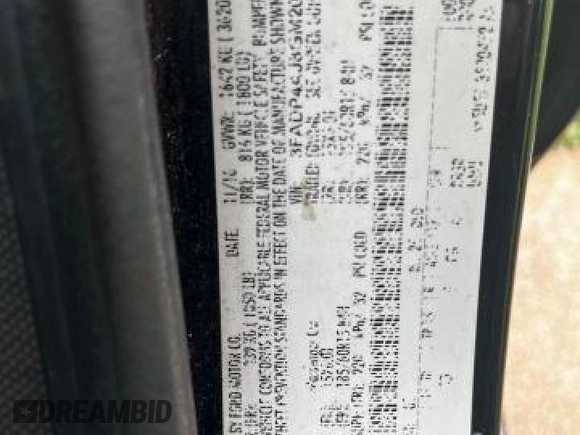 2016 Ford Fiesta S z VIN 3FADP4AJ8GM206305, wystawiony jako Copart lot #56752085 z przebiegiem 145 831 mil mil oraz Szkoda całkowita • Salvage title. Historia ofert i sprzedaży dostępna na DreamBid. Obrazek 10.