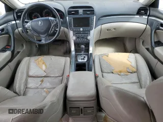 2007 Acura TL with VIN 19UUA66247A008392, listed as a Copart auction lot 50346135 with 0 mi miles and Salvage Title. Bid and sale history available at carsss.com. Image 8.