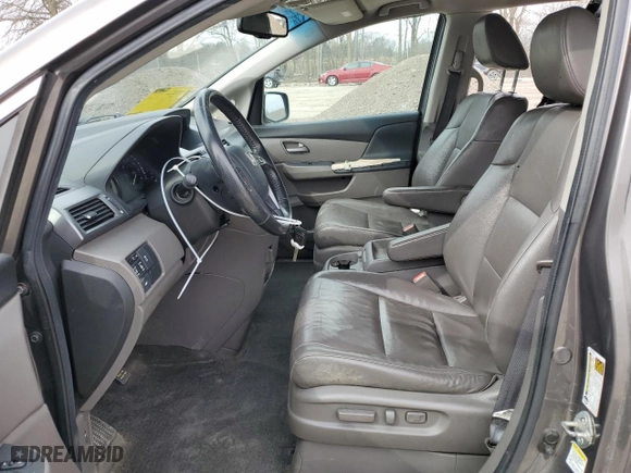 2011 Honda Odyssey EX-L with VIN 5FNRL5H64BB022947, listed as a Copart auction lot 50326515 with 209,360 mi miles and Salvage Title. Bid and sale history available at carsss.com. Image 7.