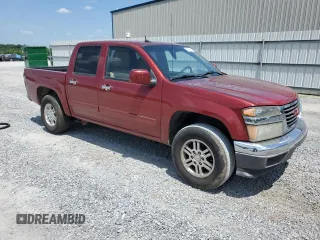 2011 GMC Canyon SLT with VIN 1GTH6NFE6B8109679, listed as a Copart auction lot 55540214 with 159,969 mi miles and Salvage Title. Bid and sale history available at carsss.com. Image 4.