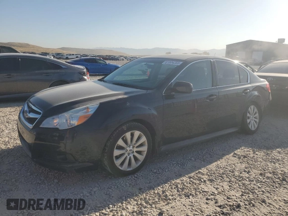 2012 Subaru Legacy Limited with VIN 4S3BMBK66C3020816, listed as a Copart auction lot 61534355 with 111,672 mi miles and Salvage title. Bid and sale history available at DreamBid. Image 1.