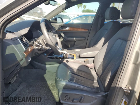 2023 Audi Q5 S line Premium Plus with VIN WA1EAAFYXP2172518, listed as a Copart auction lot 53387225 with 20,934 mi miles and Salvage title. Bid and sale history available at DreamBid. Image 7.