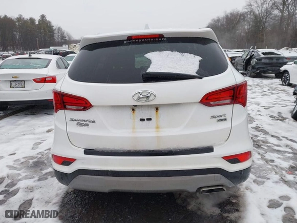 2017 Hyundai Santa Fe Sport 2.4L with VIN 5XYZUDLB3HG433673, listed as a IAAI auction lot 41618550 with NaN miles. Bid and sale history available at carsss.com. Image 16.