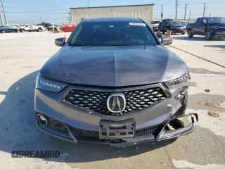 2018 Acura TLX w/A-SPEC Pkg with VIN 19UUB2F69JA010803, listed as a Copart auction lot 54090365 with 96,961 mi miles and Salvage title. Bid and sale history available at DreamBid. Image 5.