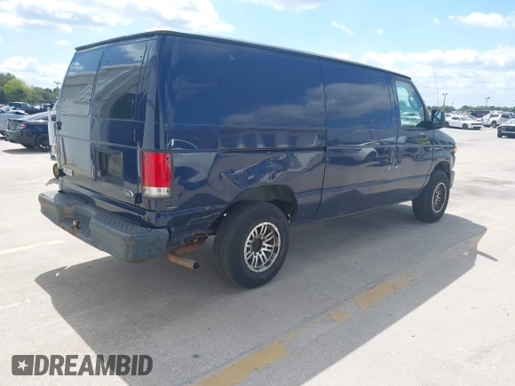 2008 Ford Econoline Cargo Commercial with VIN 1FTNE24W18DB29886, listed as a IAAI auction lot 42048608 with 101,666 mi miles and . Bid and sale history available at carsss.com. Image 4.