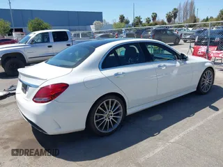 2017 Mercedes-Benz C 300 with VIN 55SWF4JB5HU227454, listed as a IAAI auction lot 41998179 with 74,392 mi miles and . Bid and sale history available at carsss.com. Image 4.