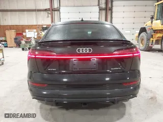 2021 Audi e-tron Sportback S line Premium with VIN WA11AAGE7MB037141, listed as a IAAI auction lot 41787822 with 31,834 mi miles. Bid and sale history available at carsss.com. Image 16.