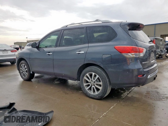 2013 Nissan Pathfinder S with VIN 5N1AR2MN0DC619306, listed as a Copart auction lot 60338875 with 281,186 mi miles and Clean title. Bid and sale history available at DreamBid. Image 2.