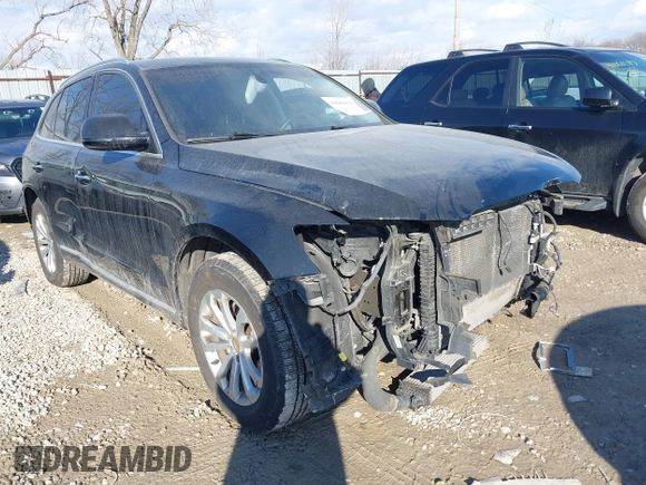 2015 Audi Q5 Premium with VIN WA1CFAFP6FA092394, listed as a IAAI auction lot 41689478 with 97,986 mi miles. Bid and sale history available at carsss.com. Image 6.