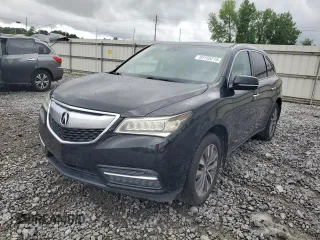 2014 Acura MDX Technology with VIN 5FRYD3H67EB016320, listed as a Copart auction lot 60155215 with 250,960 mi miles and Salvage title. Bid and sale history available at DreamBid. Image 1.