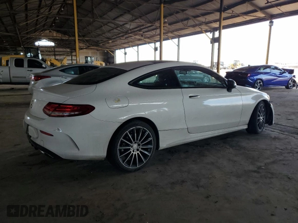 2017 Mercedes-Benz C 300 with VIN WDDWJ4JB1HF381256, listed as a Copart auction lot 46089415 with 91,389 mi miles and Clean Title. Bid and sale history available at carsss.com. Image 3.