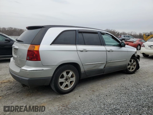 2005 Chrysler Pacifica Touring with VIN 2C4GM68455R360200, listed as a Copart auction lot 87749395 with 253,495 mi miles and Salvage Title. Bid and sale history available at DreamBid. Image 3.
