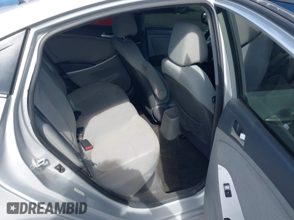 2014 Hyundai Accent GLS with VIN KMHCT4AE9EU688954, listed as a IAAI auction lot 42141664 with 99,041 mi miles. Bid and sale history available at carsss.com. Image 8.