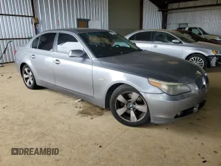 2004 BMW 5 Series 530i with VIN WBANA73504B059236, listed as a Copart auction lot 47633475 with 211,366 mi miles and Salvage Title. Bid and sale history available at DreamBid. Image 4.