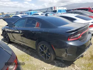 2019 Dodge Charger GT with VIN 2C3CDXHG6KH681814, listed as a Copart auction lot 49505025 with 64,514 mi miles and Salvage Title. Bid and sale history available at DreamBid. Image 2.