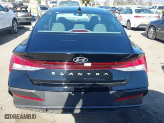 2024 Hyundai Elantra SEL with VIN KMHLM4DG4RU778450, listed as a IAAI auction lot 41376801 with 2,605 mi miles. Bid and sale history available at carsss.com. Image 16.