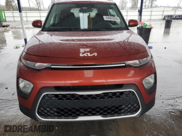 2022 Kia Soul LX with VIN KNDJ23AU0N7817033, listed as a Copart auction lot 44683555 with 43,520 mi miles and Salvage Title. Bid and sale history available at carsss.com. Image 5.