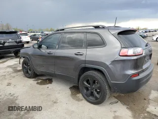 2020 Jeep Cherokee Altitude with VIN 1C4PJLLB3LD606481, listed as a Copart auction lot 52720835 with 74,698 mi miles and Salvage title. Bid and sale history available at DreamBid. Image 2.