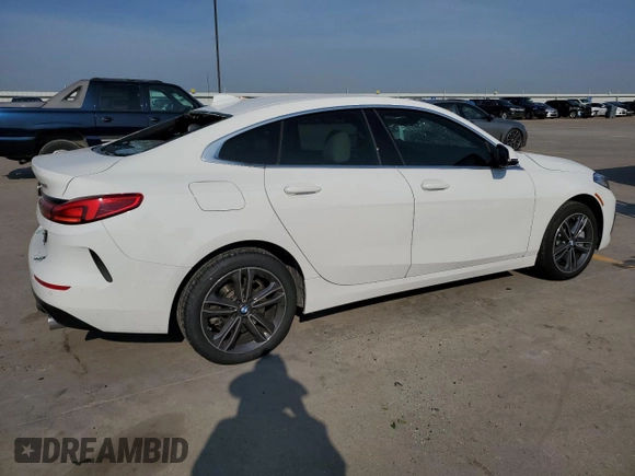 2021 BMW 2 Series 228i xDrive with VIN WBA73AK00M7G45009, listed as a Copart auction lot 55251173 with 10,921 mi miles. Bid and sale history available at carsss.com. Image 3.