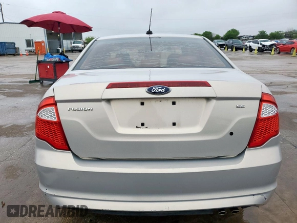 2010 Ford Fusion SE with VIN 3FAHP0HA4AR145612, listed as a Copart auction lot 50616745 with 177,935 mi miles and Salvage Title. Bid and sale history available at DreamBid. Image 6.