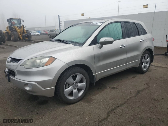 2009 Acura RDX with VIN 5J8TB18209A003573, listed as a Copart auction lot 46954835 with 120,790 mi miles and Salvage Title. Bid and sale history available at carsss.com. Image 1.