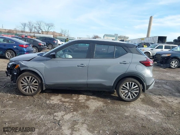2024 Nissan Kicks SV with VIN 3N1CP5CV0RL477995, listed as a IAAI auction lot 41644129 with NaN miles. Bid and sale history available at carsss.com. Image 14.