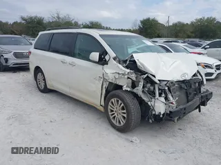 2017 Toyota Sienna XLE Auto Access Seat with VIN 5TDYZ3DC7HS853440, listed as a IAAI auction lot 41541247 with 76,905 mi miles. Bid and sale history available at carsss.com. Image 1.