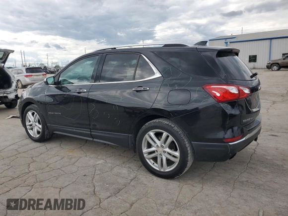 2019 Chevrolet Equinox Premier with VIN 3GNAXYEX2KL238384, listed as a Copart auction lot 56067135 with 48,615 mi miles and Salvage title. Bid and sale history available at DreamBid. Image 2.