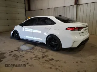 2021 Toyota Corolla SE with VIN 5YFM4MCE6MP076791, listed as a Copart auction lot 52024225 with 24,895 mi miles and Salvage Title. Bid and sale history available at carsss.com. Image 2.