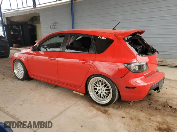 2007 Mazda 3 Mazdaspeed3 Sport z VIN JM1BK34L671625130, wystawiony jako Copart lot #48969385 z przebiegiem Nie podano mil oraz Szkoda całkowita • Salvage title. Historia ofert i sprzedaży dostępna na DreamBid. Obrazek 2.