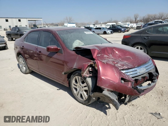 2007 Ford Fusion SEL with VIN 3FAHP08187R148246, listed as a Copart auction lot 48866985 with 167,293 mi miles and Salvage Title. Bid and sale history available at carsss.com. Image 4.